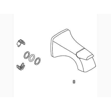 Kohler Assembly, Spout 1300862-BN